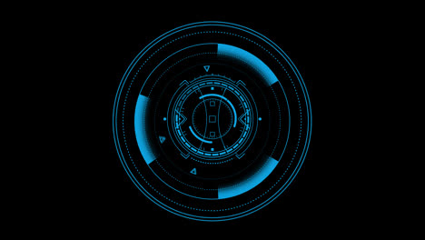 Sci-Fi-Futuristic-HUD-circle-interfaces-digital-display-Screen,-Hi-tech-Hologram-button,-Loading,-target,-High-Tech-Concept-Element-with-alpha-channel.